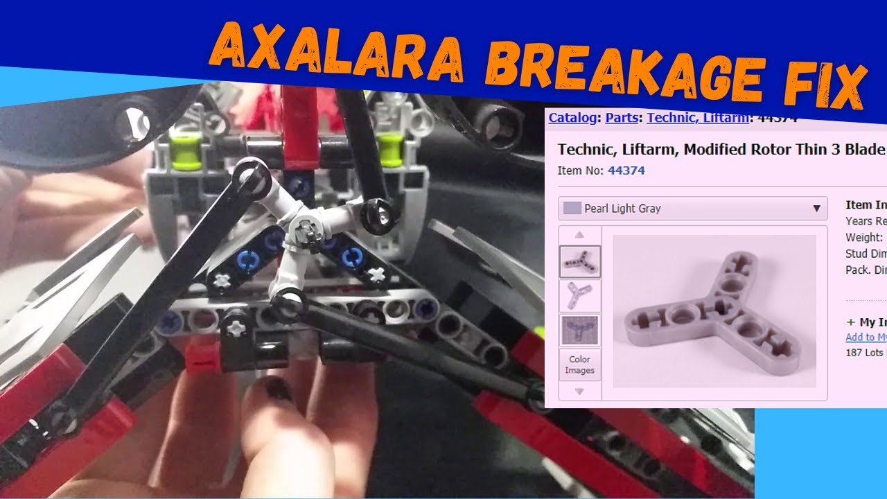 Axalara T9 Breakage Fix (Stream Excerpt) | Bionicle (8943)