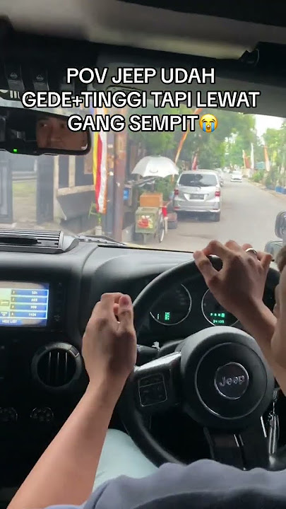 POV Driver Jeep | Modifikasi Jeep Wrangler Rubicon JK JL JT