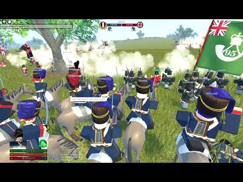 The Roblox Waterloo cavalry experience