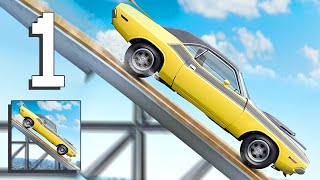 Jump The Car 2D by BoomHits - Gameplay Walkthrough [Android, iOS Game] [part 1] screenshot 4