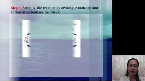 Grade 7 (Quarter 1 Week 4)-Expressing Rational Numbers from Fraction Form to Decimal Form and VV