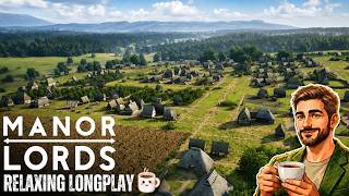 Building a simple Roman-inspired town in Manor Lords Relaxing Longplay screenshot 4