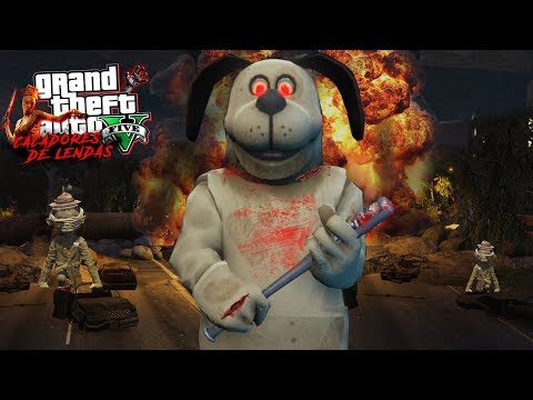 A LENDA DO URSO DE PELUCIA ASSOMBRADO!! GTA 5 Caçadores de LENDAS