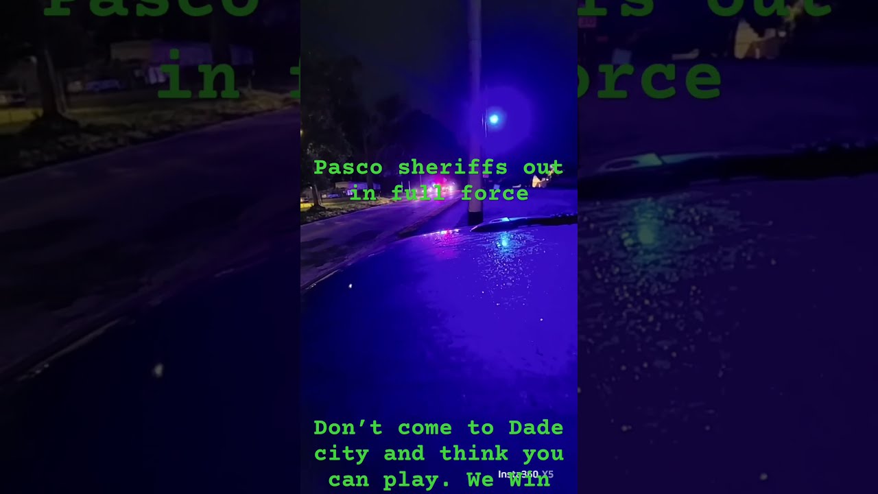 Pasco Sheriffs Showing How To Play FAFO Don T Come Dade City And Think You Will 
