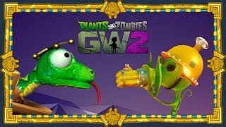 Drake the Snake & Bling Gatling (Ability) - Plants vs. Zombies: Garden Warfare 2