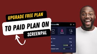 How To Upgrade From Free Plan To Paid Version On Screenpal Screen Recorder Tutorial