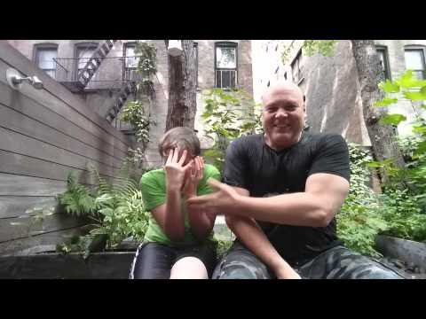 Donofrio and son bucket challenge