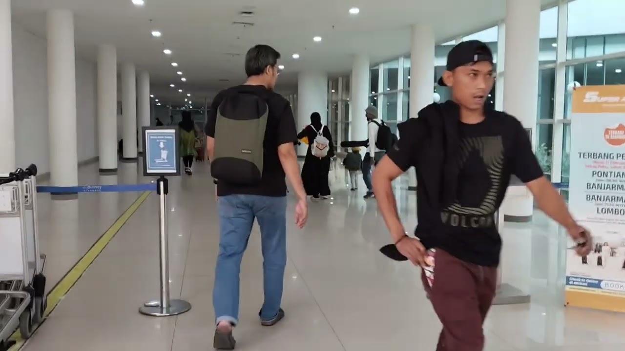 Mengulas Habis Bandara Syamsudin Noor Banjar Baru ( Finish, Back to Makasar) #banjarmasin Day