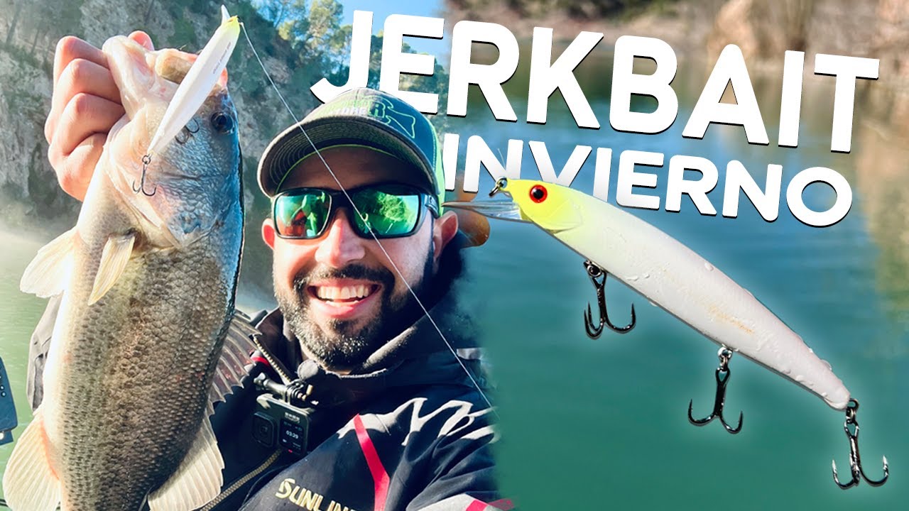 Pescando con JERKBAIT en INVIERNO | Día 1