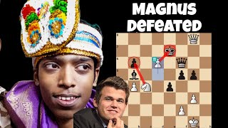 Praggnanandhaa Destroys Carlsen: The GameChanging 45th Move