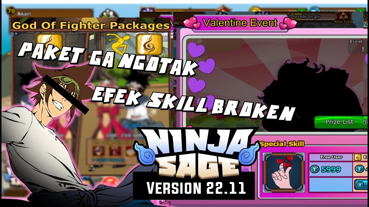 Talent 8ex Anak Emas Dev ? Review Ninja Sage V22.11
