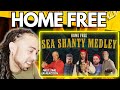 Amazing home free   sea shanty medley first time uk reaction