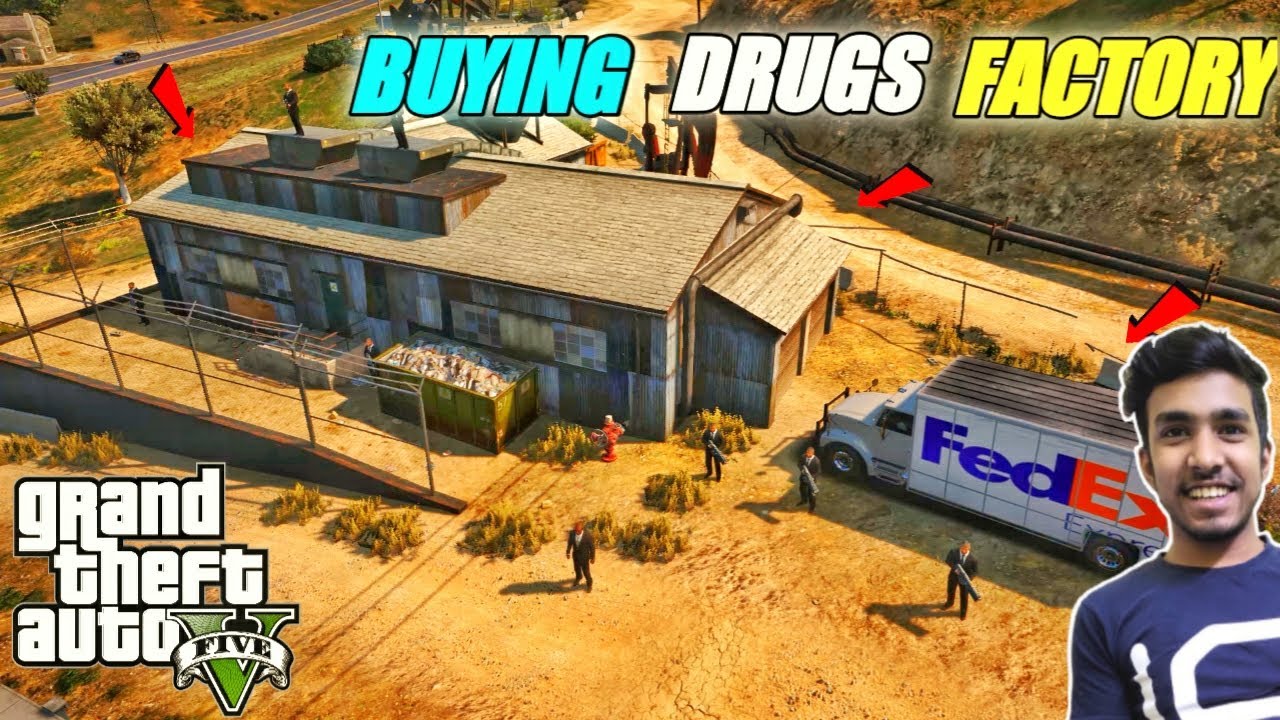 GTA V BUYING DRUGS FACTORY FROM TECHNO GAMERZ 💀 YouTube