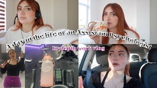 A day in the life of an Assistant Psychologist | In-depth work vlog