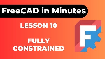 🔧 FreeCAD Tutorial: How to Fully Constrain a Sketch (Step-by-Step Guide)