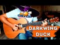 Darkwing Duck fingerstyle | Черный Плащ на гитаре
