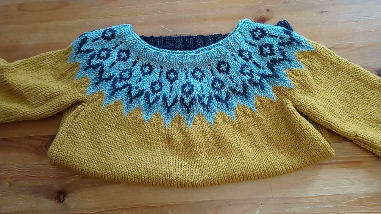 Modele Pull Jacquard Femme à Tricoter Gratuit www.youtube.com