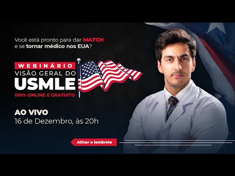 Webnário | Visão geral do USMLE (16/12 às 20h)