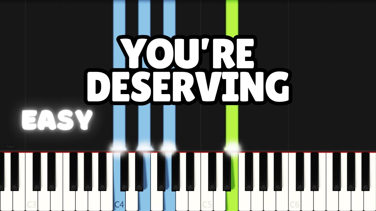 You’re Deserving Chords by Dunsin Oyekan