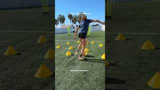 Top Speed in Tight Spaces ⚡️⚽️ #soccertraining #ballcontrol #soccerskills