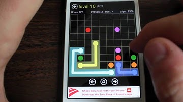 Flow - 9x9 Level 10 Walkthrough