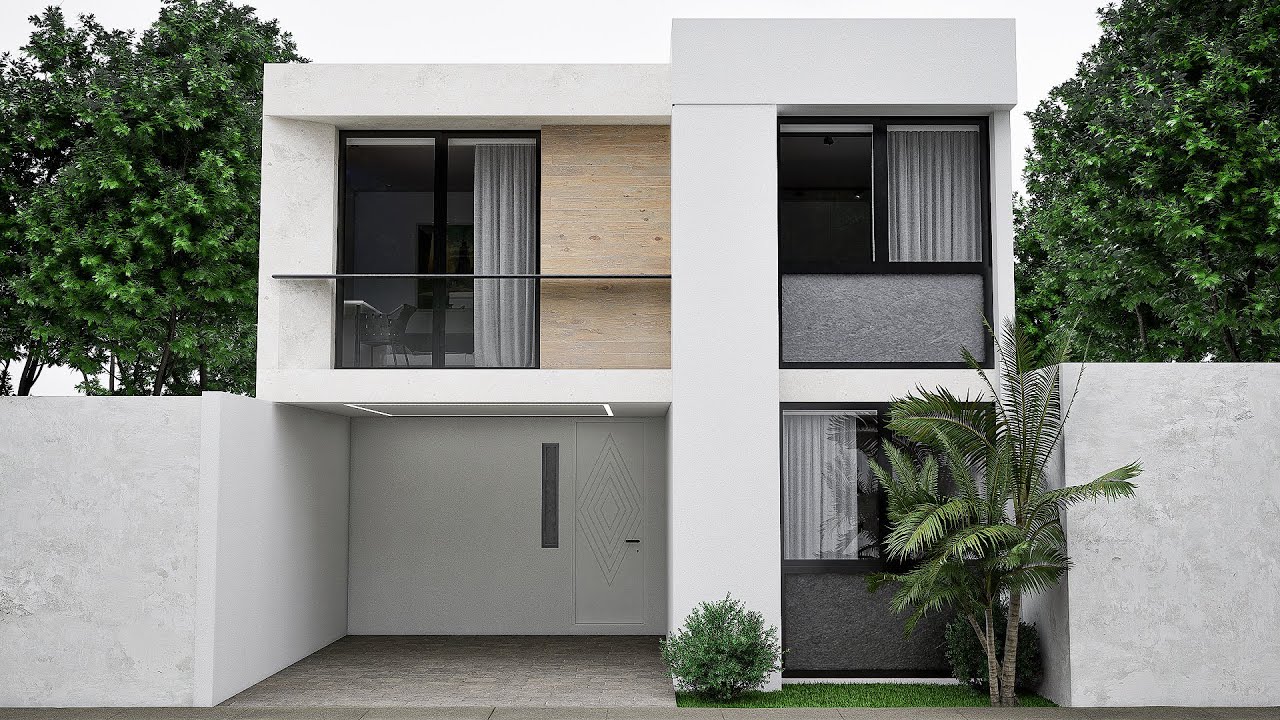 House Design 7x13 Meters - YouTube