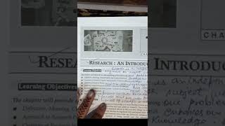 Research Methodology- Introduction, meaning, characteristics.
