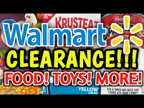🌟UP TO 80% OFF WALMART CLEARANCE!🌟50% OFF FOOD! TOYS! & MORE!🌟WALMART CLEARANCE DEALS🌟