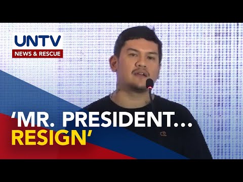 Davao City Mayor Baste, hinamon si Pang. Marcos na mag-resign