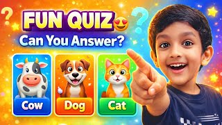 বাচ্চাদের জন্য মজার কুইজ গেম 🎉 | একসাথে শিখুন ও খেলুন || উত্তরসহ মজার প্রশ্ন screenshot 3