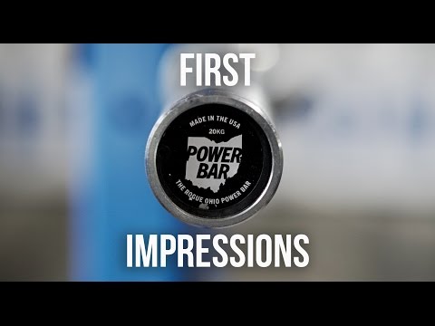 Rogue Ohio Power Bar 20KG - First Impressions