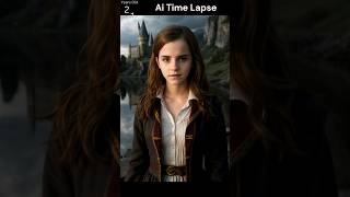 Hermione Granger Inspired Appearance AI Time Lapse Journey #shorts #hermionegranger