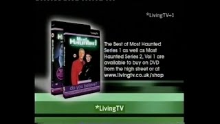 Living TV +1 - Promotions and Ads after Most Haunted - February 2004
