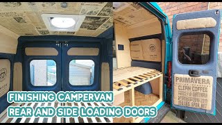 Finishing CAMPERVAN Rear and Side Loading DOORS - DIY Budget Campervan Conversion by Pilgrim Pods 17,869 views 2 years ago 13 minutes, 45 seconds