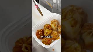 This is how Toronto's VIRAL butter chicken momo's are made!🤤🥟 #toronto #torontofood #momos