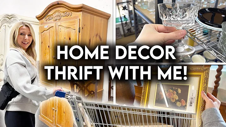 HOME DECOR MUST HAVES ON A BUDGET | THRIFT WITH ME...