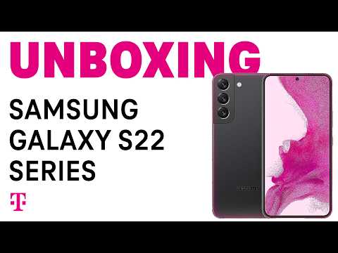 Specifiche e unboxing di Samsung Galaxy S22, S22+ e S22 Ultra | T-Mobile