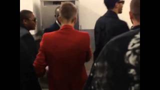 Justin Bieber Backstage - Believe Movie Premiere in LA