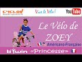 Le Vélo de Zoey !