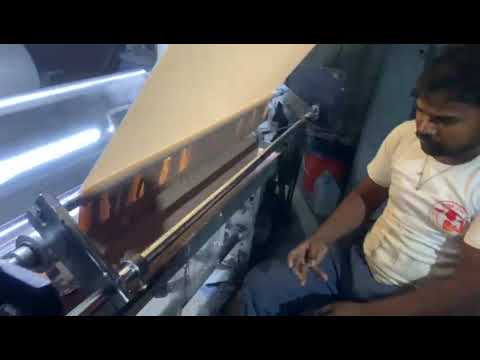 Fully Automatic Self Adhesive BOPP Tape Coating Machine demonstration video