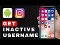 How to Get an Inactive Username on Instagram | Android Tutorial (2025)