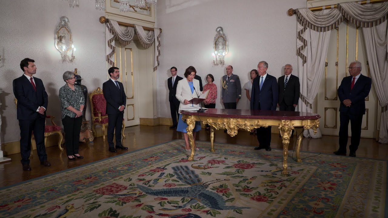 Cerimónia de tomada de posse de três novos Secretários de Estado do XXIII Governo Constitucional