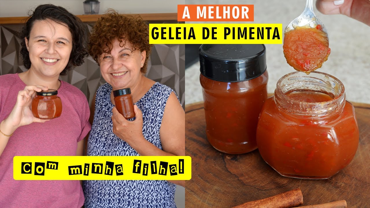 Geleia de Pêssego com Pimenta