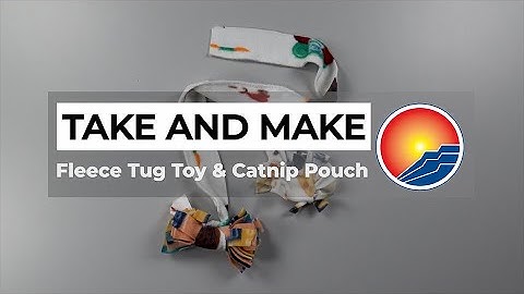 Kids Take & Make: Fleece Tug Toy & Catnip Pouch