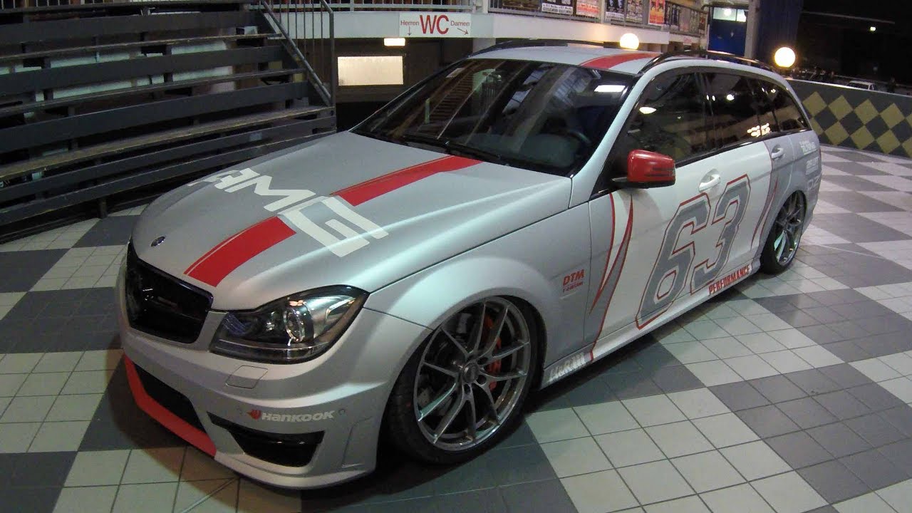 Mercedes Benz C Class C63 Amg T Model S4 Facelift Oz Racing Wheels Walkaround Youtube