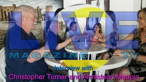 LIVE Magazine TV  Armistead Maupin  Bobbie Eakes