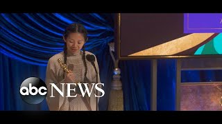 Chloe Zhao becomes 1st woman of color to win best director | WNT