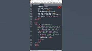 Subscribe | HTML CSS