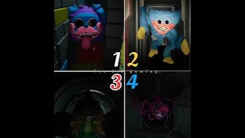 poppy playtime chapter 2 jumpscares (Poppy Playtime Chapter 2 Animation) Who Is The Best?? #shorts