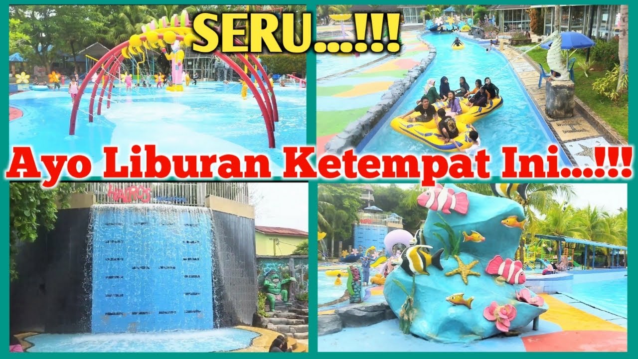 Seru Banget..!! Hairos Water Park, Kab. Deli Serdang, Sumatera Utara (Part 1)